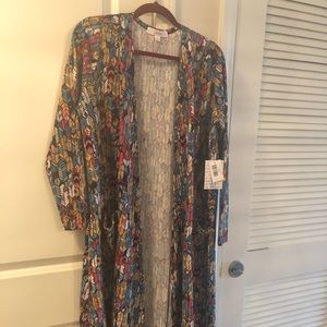 Feathers Sarah Cardigan Duster LuLaRoe